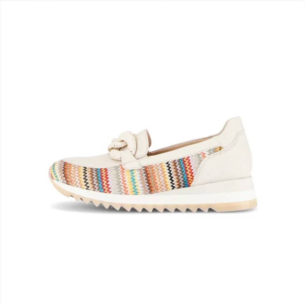 NEW GABOR women's 83.471.45 round toe loafer in multi